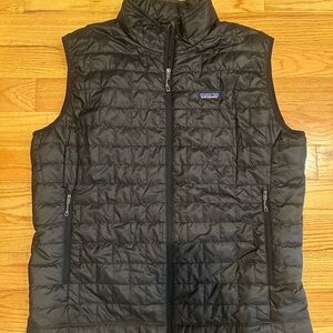 Patagonia Nano Puff Vest quilted Black Mens size XXL